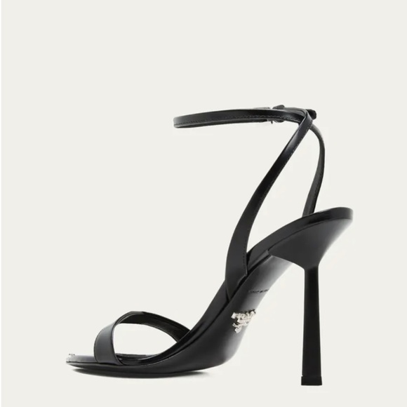 PRADA Leather Ankle-strap Sandals - Picture 2 of 6